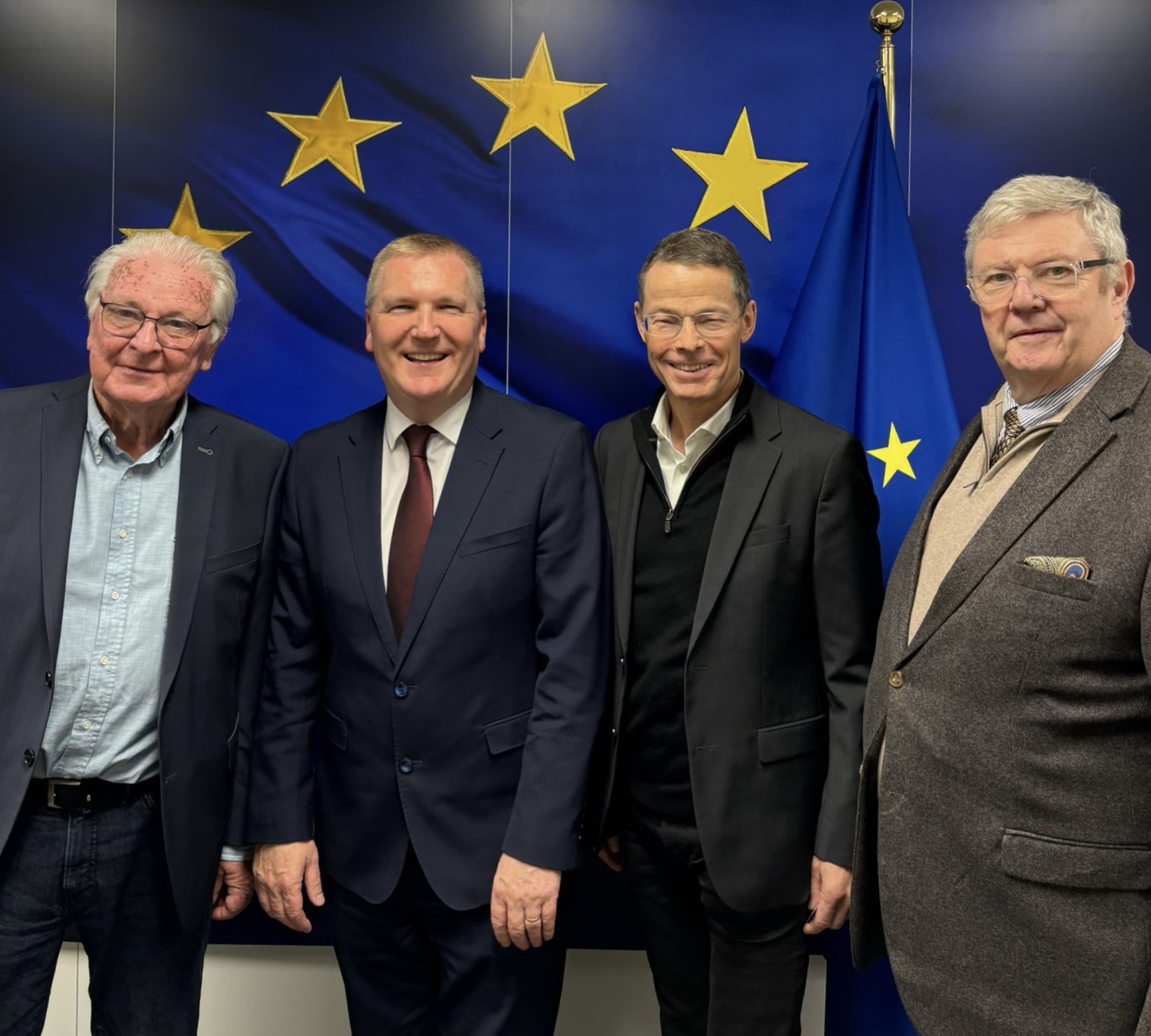 Meeting EU Justice Commissioner, Michael McGrath